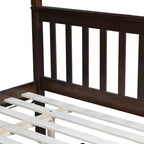 Etagenbett Twin über Full mit Ausziehbett & umbaubarer Leiter