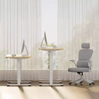 48 x 24 Elektrischer Stehschreibtisch Höhenverstellbarer Schreibtisch Home Office Computer Workstation Sitz-Steh-Schreibtisch