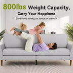 88 Loveseat-Sofa für Wohnzimmer, bequemes modernes übergroßes Loveseat-Sofa, werkzeuglose Montage, große Sofas für Schlafzimmer, Büro