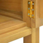 Badezimmerschrank 60x40x75 cm Teak Massivholz