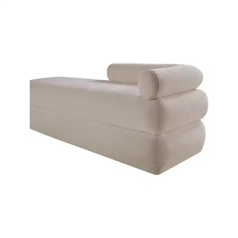 Sitzbank aus Chenille-Stoff