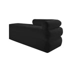 Sitzbank aus Chenille-Stoff