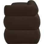 Sitzbank aus Chenille-Stoff