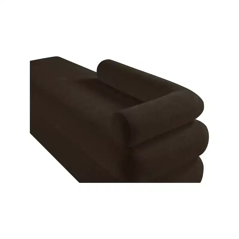 Sitzbank aus Chenille-Stoff