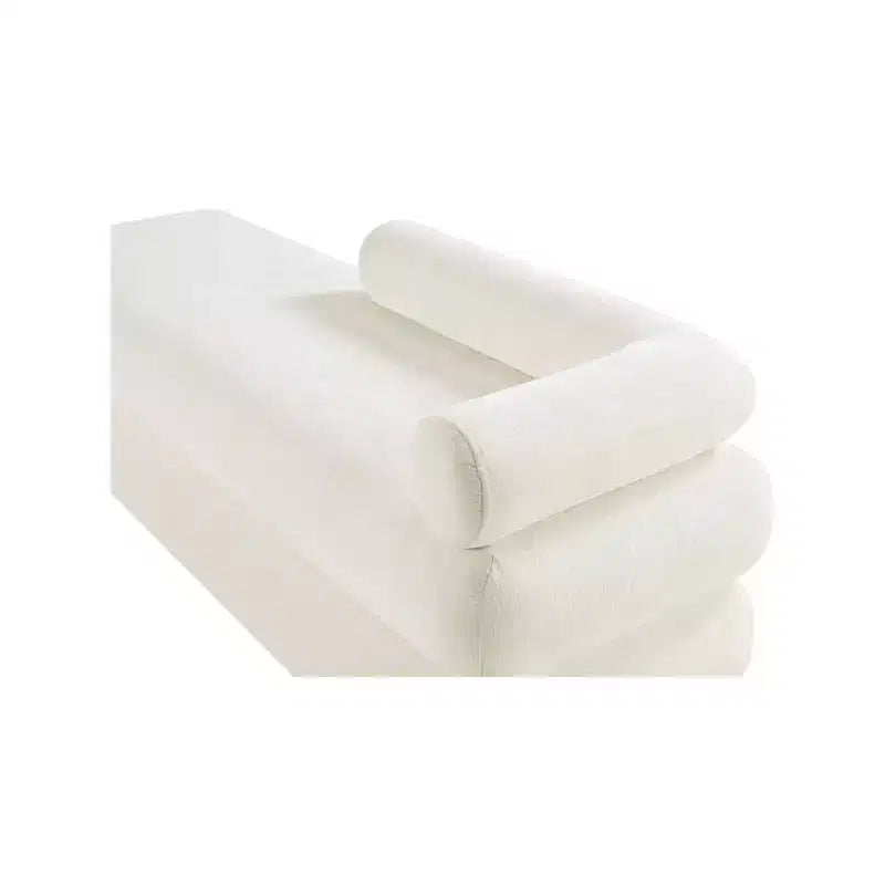 Sitzbank aus Chenille-Stoff