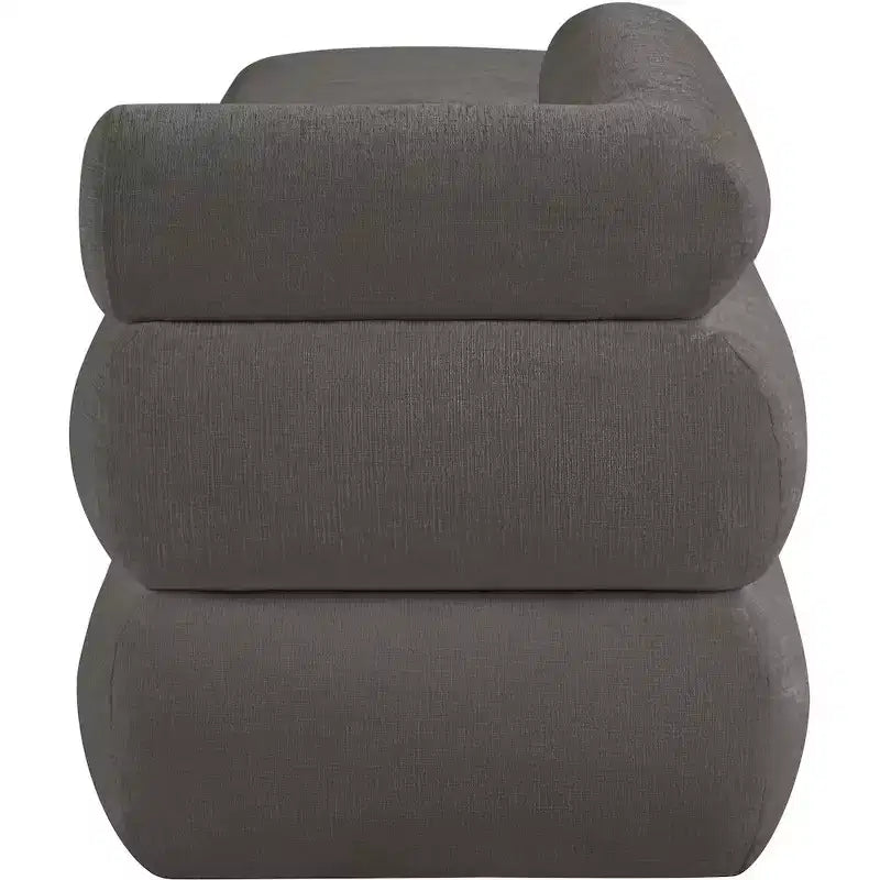 Sitzbank aus Chenille-Stoff