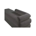 Sitzbank aus Chenille-Stoff