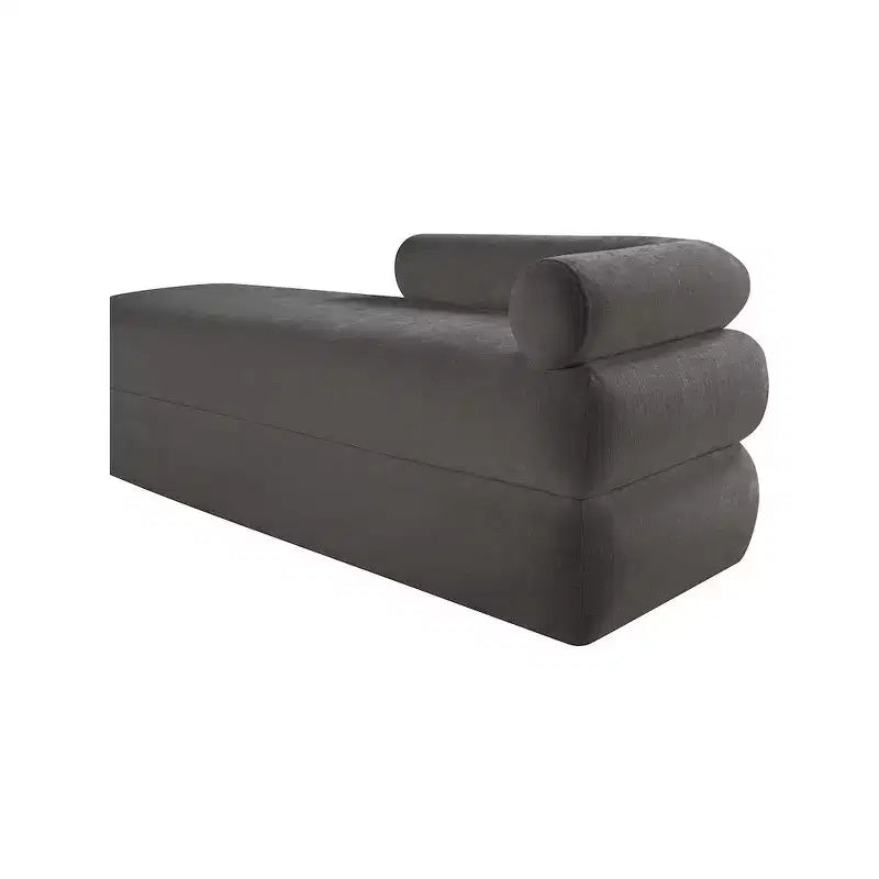 Sitzbank aus Chenille-Stoff