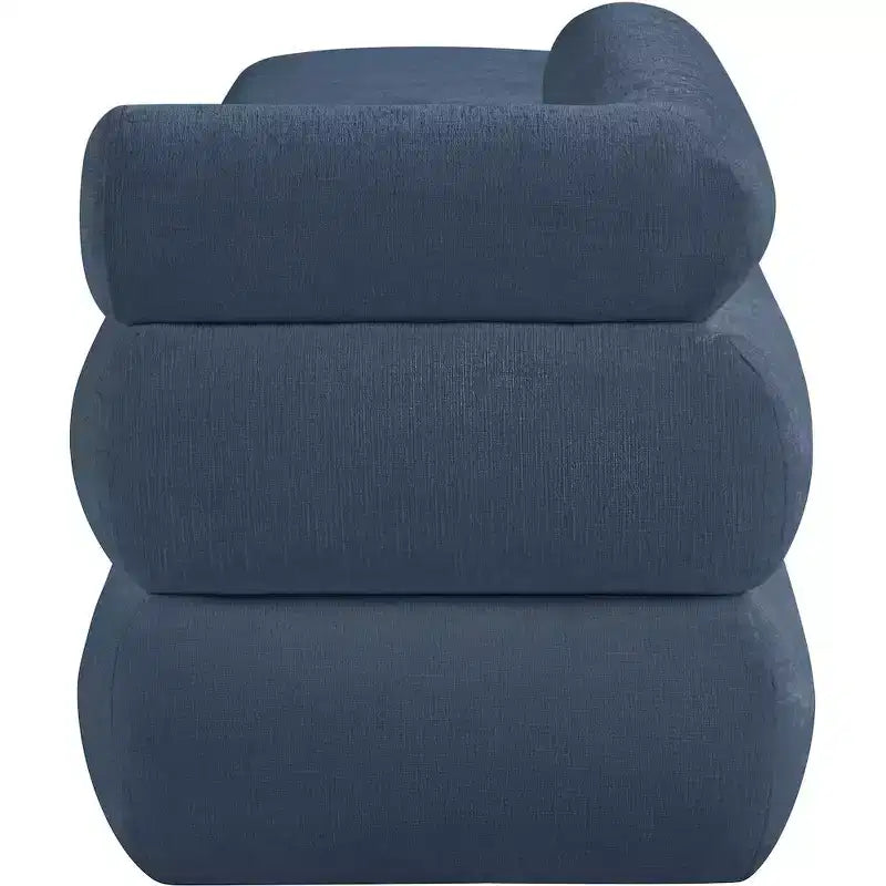 Sitzbank aus Chenille-Stoff