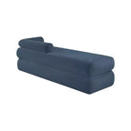 Sitzbank aus Chenille-Stoff