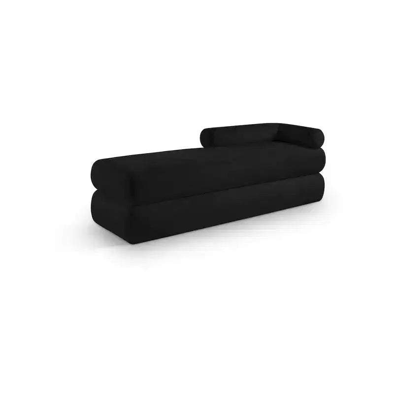 Sitzbank aus Chenille-Stoff