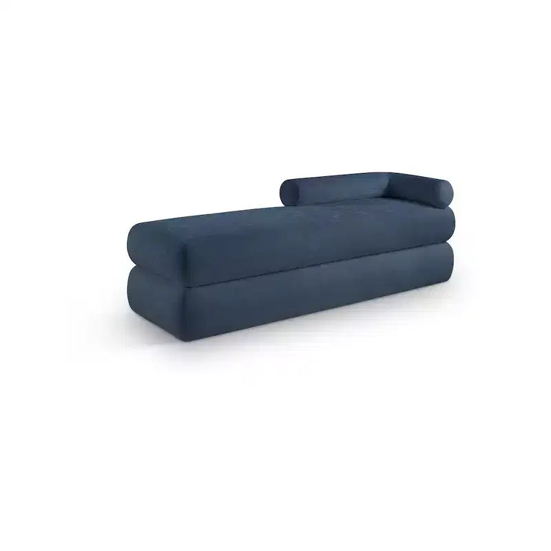 Sitzbank aus Chenille-Stoff