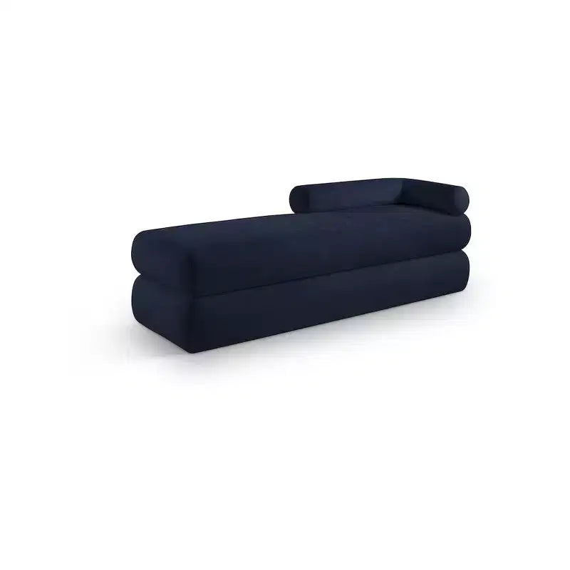 Sitzbank aus Chenille-Stoff