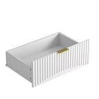 Kommode mit 6 Schubladen, modernes Sideboard mit Wellenmuster, Spanplatte, robuste Konstruktion, viel Stauraum