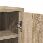 Schuhschrank Eiche Holzwerkstoff Kompakt
