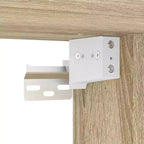 Schuhschrank Eiche Holzwerkstoff Kompakt