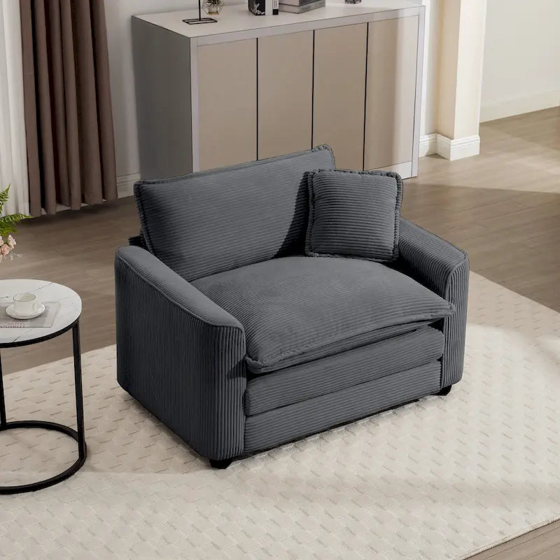 Modulares Cord-Sofa "Cloud" mit Polsterung, freie Kombination