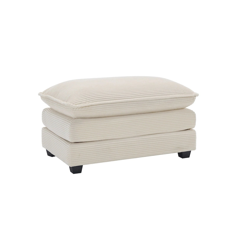 Modulares Cord-Sofa "Cloud" mit Polsterung, freie Kombination