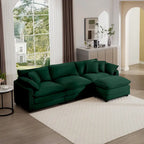Modulares Cord-Sofa "Cloud" mit Polsterung, freie Kombination