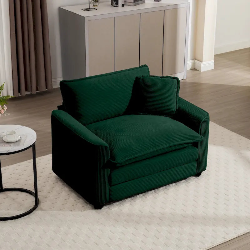 Modulares Cord-Sofa "Cloud" mit Polsterung, freie Kombination