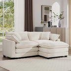 Modulares Cord-Sofa "Cloud" mit Polsterung, freie Kombination