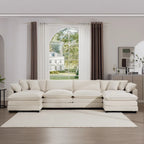Modulares Cord-Sofa "Cloud" mit Polsterung, freie Kombination