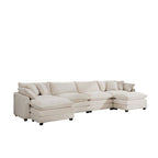 Modulares Cord-Sofa "Cloud" mit Polsterung, freie Kombination