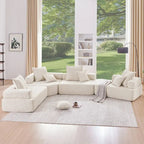DIY-anpassbares modulares Bouclé-Sofa