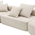 DIY-anpassbares modulares Bouclé-Sofa