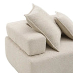 DIY-anpassbares modulares Bouclé-Sofa