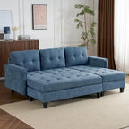 83,4 Zoll L-förmiges Sofa, Schnittsofa, Schlafsofa