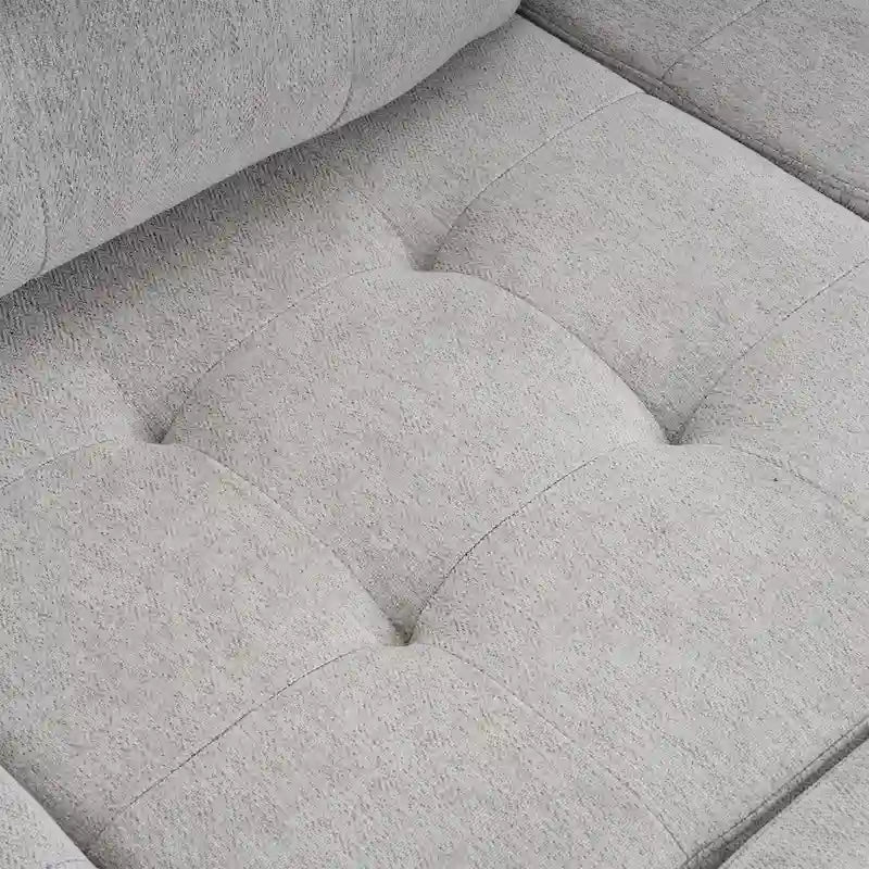 83,4 Zoll L-förmiges Sofa, Schnittsofa, Schlafsofa
