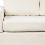 Christopher Knight Home - 87.4 L-förmiges Schlafsofa mit beidseitig verwendbaren Armlehnen und integriertem Longchair