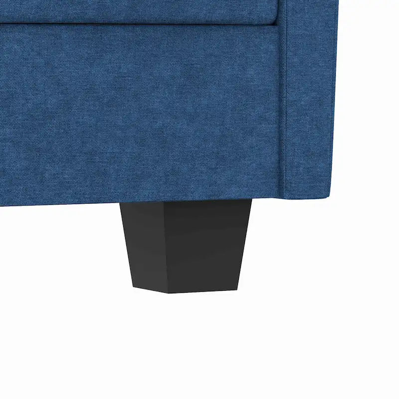 Christopher Knight Home – Großes Ecksofa Noah für 3 Personen mit beweglicher Ottomane und Armlehnentaschen, Stoffpolsterung