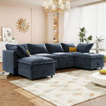 Christopher Knight Home 126 Modulares Ecksofa mit Stauraum – 126 x 63 x 35