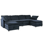 Christopher Knight Home 126 Modulares Ecksofa mit Stauraum – 126 x 63 x 35
