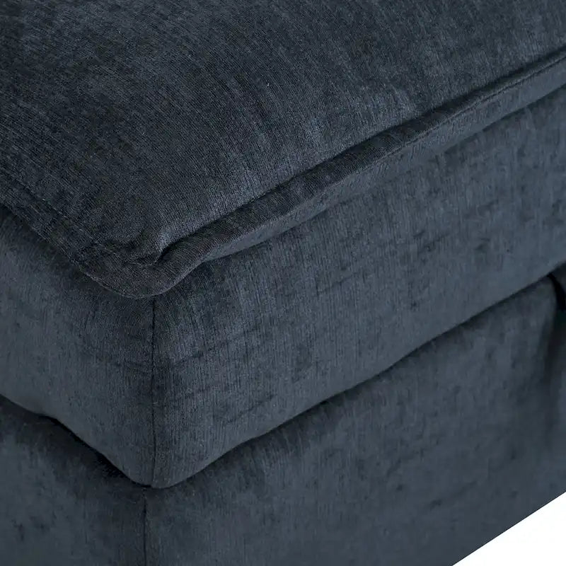 Christopher Knight Home 126 Modulares Ecksofa mit Stauraum – 126 x 63 x 35