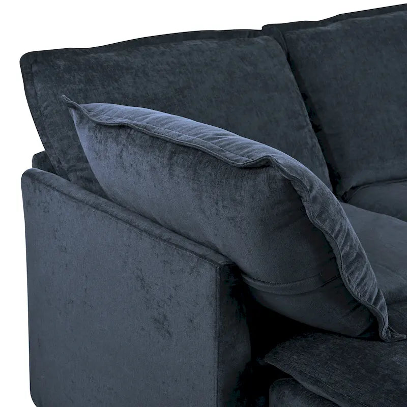 Christopher Knight Home 126 Modulares Ecksofa mit Stauraum – 126 x 63 x 35