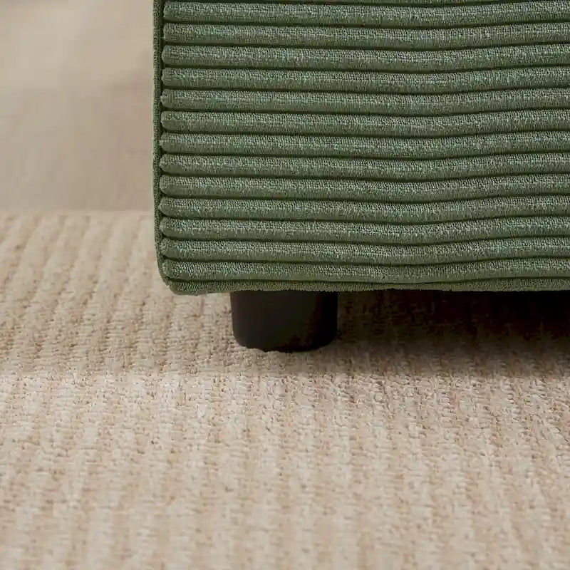 GDFStudio - Emerson Modulares Kordsamt-3-Sitzer-Sofa mit Stauraum und anpassbarem Design