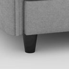 Christopher Knight Home - Benjamin Grand 6-Sitzer U-förmiges Sofa mit beweglichem Ottoman und praktischen Aufbewahrungstaschen