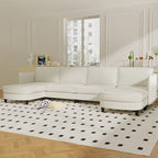 Christopher Knight Home - Benjamin Grand 6-Sitzer U-förmiges Sofa mit beweglichem Ottoman und praktischen Aufbewahrungstaschen
