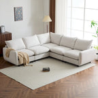 Christopher Knight Home - Evelyn Modernes, modulares L-förmiges Polster-Schnittsofa