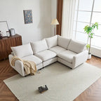 Christopher Knight Home - Evelyn Modernes, modulares L-förmiges Polster-Schnittsofa