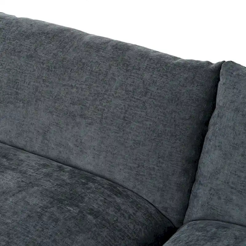 Christopher Knight Home – Harper 115 modulares Polstersofa mit Plüschkissen und versteckten Staufächern