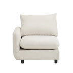 Christopher Knight Home - Evelyn Modernes 2-Sitzer Modulares Polster Ecksofa mit Ottomanen