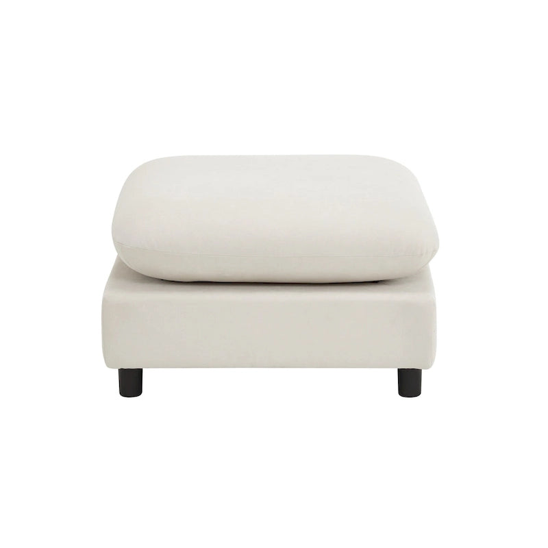 Christopher Knight Home - Evelyn Modernes 2-Sitzer Modulares Polster Ecksofa mit Ottomanen