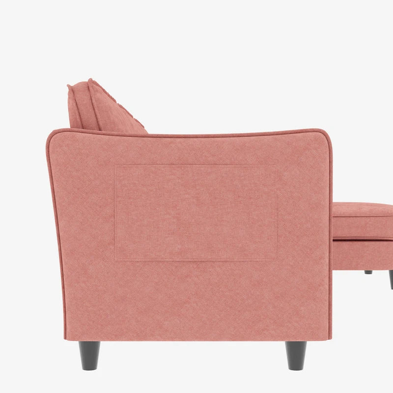 Christopher Knight Home - Benjamin Geräumiges 3-Sitzer L-förmiges Sofa mit beweglicher Ottomane und Aufbewahrungstaschen