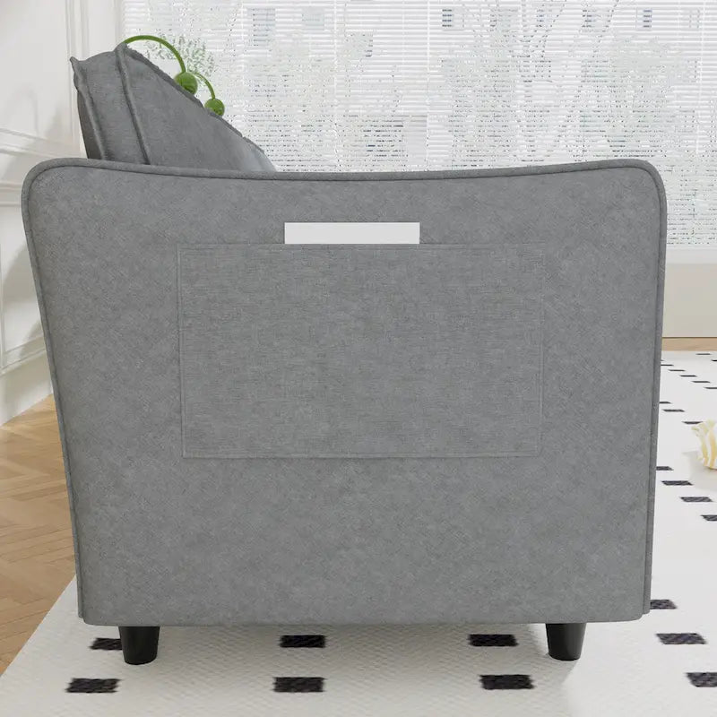 Christopher Knight Home - Benjamin Geräumiges 3-Sitzer L-förmiges Sofa mit beweglicher Ottomane und Aufbewahrungstaschen