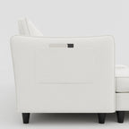 Christopher Knight Home - Benjamin Geräumiges 3-Sitzer L-förmiges Sofa mit beweglicher Ottomane und Aufbewahrungstaschen