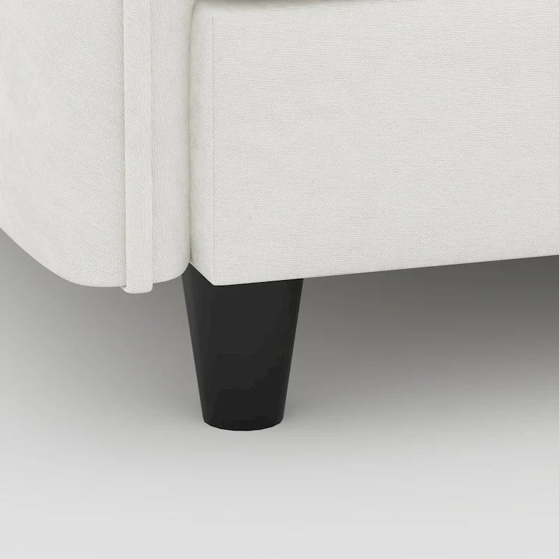 Christopher Knight Home - Benjamin Geräumiges 3-Sitzer L-förmiges Sofa mit beweglicher Ottomane und Aufbewahrungstaschen